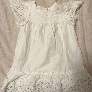 GAP White Eyelet Dress for Toddlers